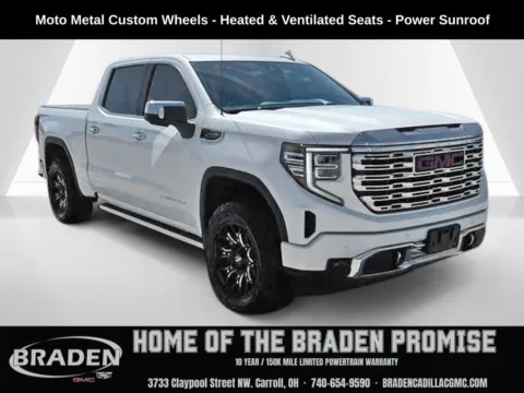 White 2024 GMC Sierra 1500 Denali for sale in Carroll, OH