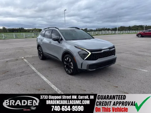 Gray 2024 Kia Sportage X-Line for sale in Carroll, OH