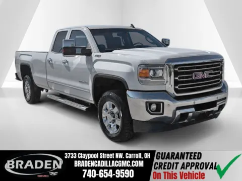 White 2015 GMC Sierra 2500 HD SLT for sale in Carroll, OH