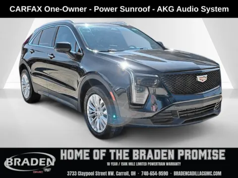 Black 2024 Cadillac XT4 Luxury for sale in Carroll, OH