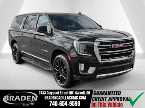 Black 2023 GMC Yukon XL SLT for sale in Carroll, OH