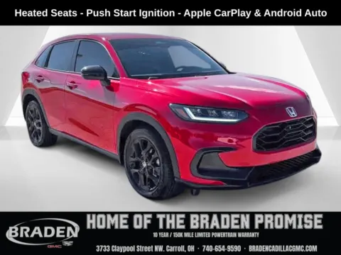 Red 2025 Honda HR-V Sport for sale in Carroll, OH