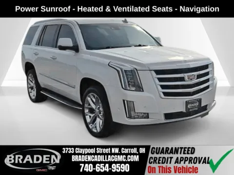 White 2018 Cadillac Escalade Luxury for sale in Carroll, OH