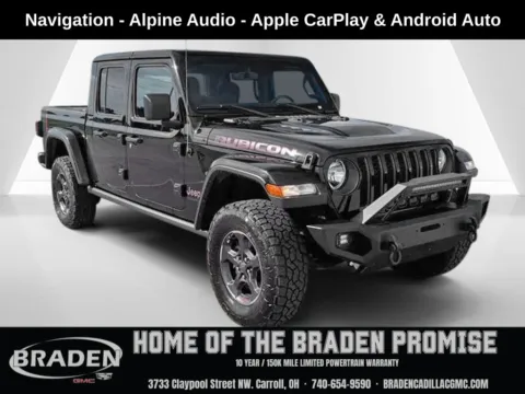 Black 2022 Jeep Gladiator Rubicon for sale in Carroll, OH