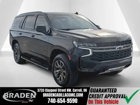 Black 2021 Chevrolet Tahoe Z71 for sale in Carroll, OH