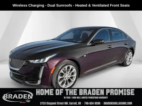 Red 2021 Cadillac CT5 Premium Luxury for sale in Carroll, OH