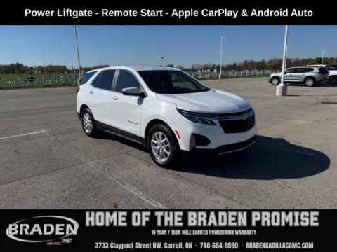 White 2024 Chevrolet Equinox LT for sale in Carroll, OH
