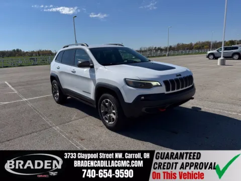White 2020 Jeep Cherokee Trailhawk for sale in Carroll, OH