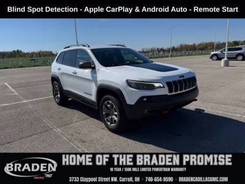 White 2020 Jeep Cherokee Trailhawk for sale in Carroll, OH