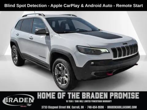 White 2020 Jeep Cherokee Trailhawk for sale in Carroll, OH