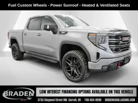 Gray 2024 GMC Sierra 1500 AT4 for sale in Carroll, OH