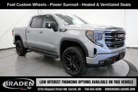 Gray 2024 GMC Sierra 1500 AT4 for sale in Carroll, OH