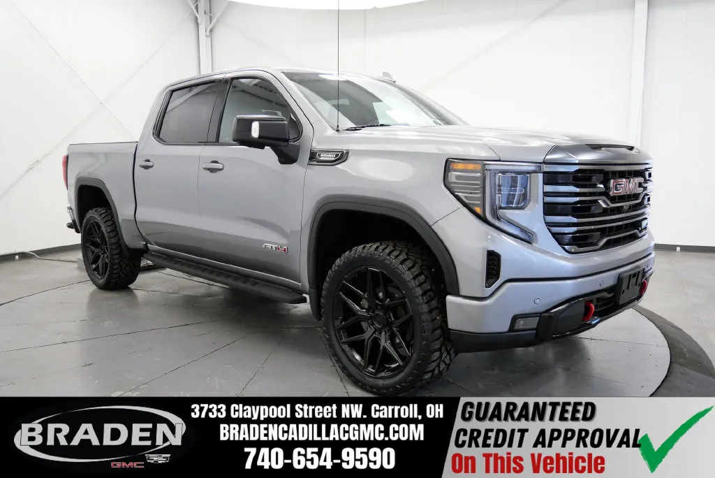 Gray 2024 GMC Sierra 1500 AT4 for sale in Carroll, OH
