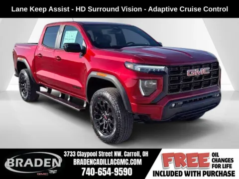 Red 2026 GMC Canyon Elevation for sale in Carroll, OH