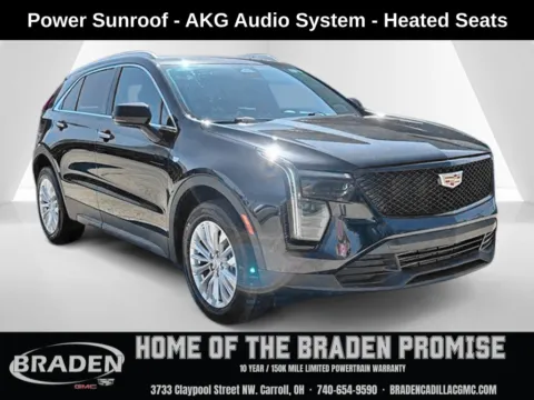 Black 2024 Cadillac XT4 Luxury for sale in Carroll, OH