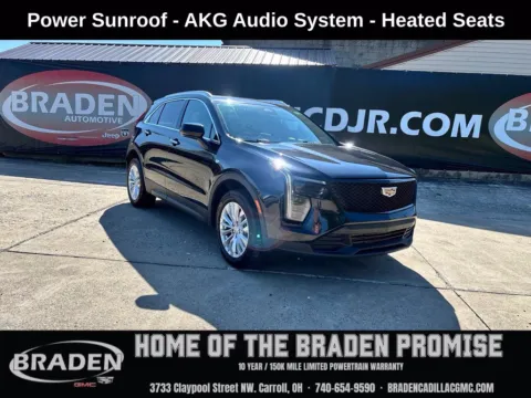 Black 2024 Cadillac XT4 Luxury for sale in Carroll, OH