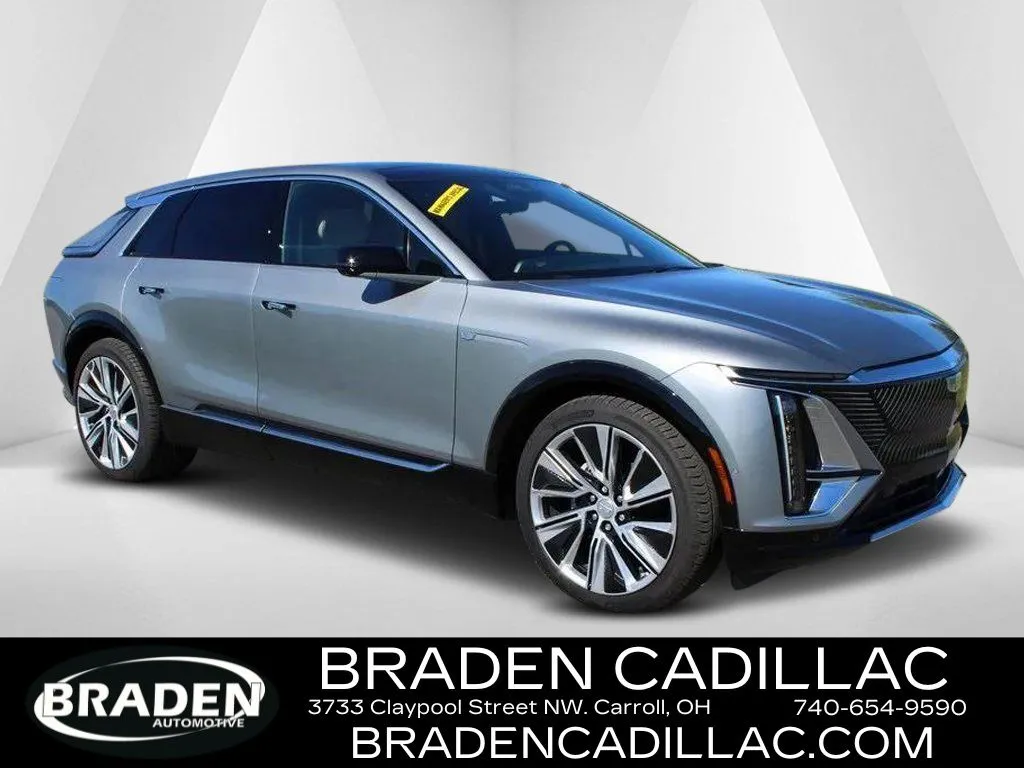 Silver 2024 Cadillac LYRIQ Luxury for sale in Carroll, OH
