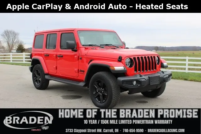 2022 Jeep Wrangler Unlimited Sahara Altitude for sale in Carroll, OH