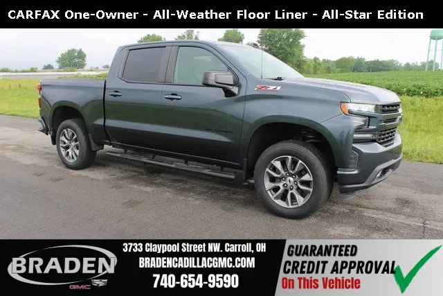 Gray 2020 Chevrolet Silverado 1500 RST for sale in Carroll, OH