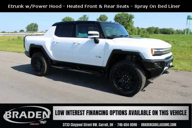 White 2025 GMC Hummer EV Pickup 2X for sale in Carroll, OH