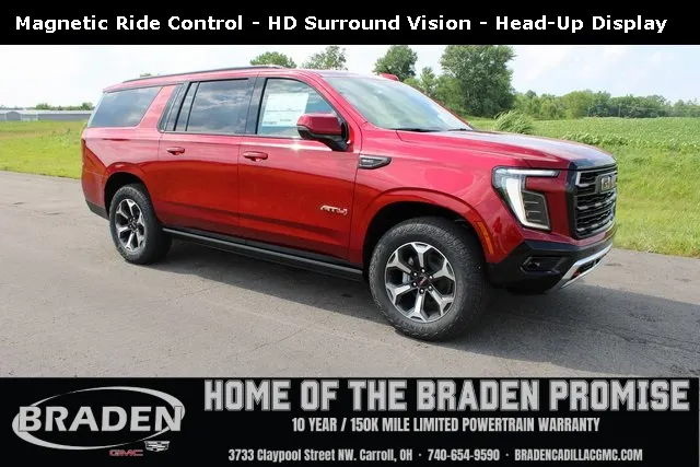 Red 2025 GMC Yukon XL AT4 for sale in Carroll, OH