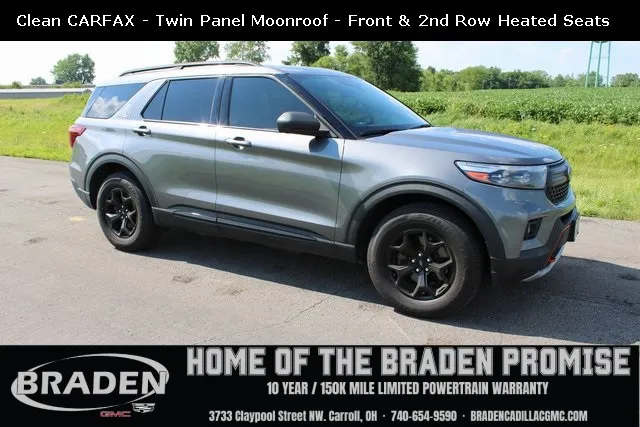 Gray 2022 Ford Explorer Timberline for sale in Carroll, OH