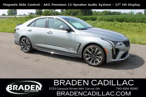 Silver 2026 Cadillac CT4 V-Series for sale in Carroll, OH