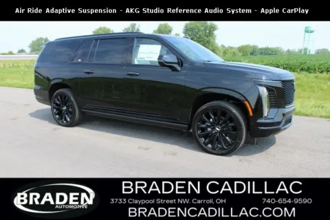 Black 2025 Cadillac Escalade ESV Sport Platinum for sale in Carroll, OH
