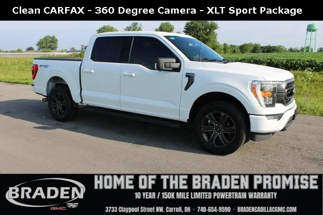 White 2023 Ford F-150 XLT for sale in Carroll, OH