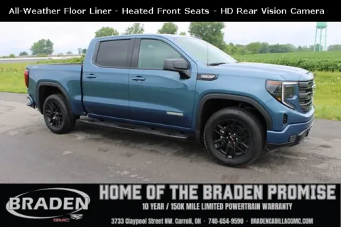 Blue 2025 GMC Sierra 1500 Elevation for sale in Carroll, OH