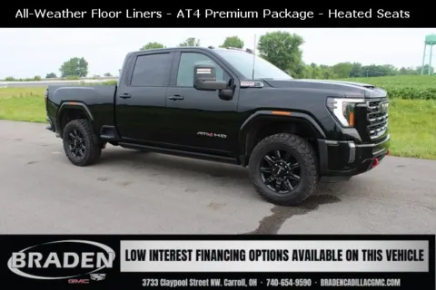 Black 2024 GMC Sierra 3500HD AT4 for sale in Carroll, OH