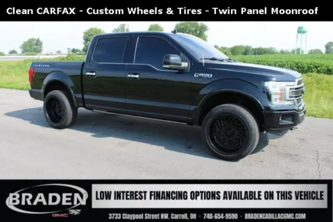 Black 2019 Ford F-150 Limited for sale in Carroll, OH