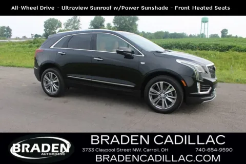 Black 2025 Cadillac XT5 Premium Luxury for sale in Carroll, OH