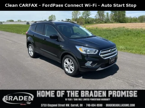 Black 2019 Ford Escape SEL for sale in Carroll, OH