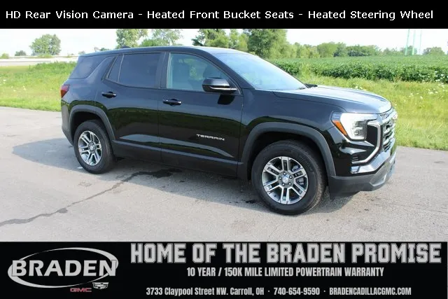 Black 2025 GMC Terrain Elevation for sale in Carroll, OH