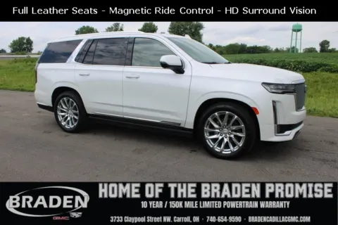 White 2023 Cadillac Escalade Premium Luxury for sale in Carroll, OH