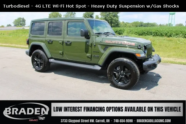 2021 Jeep Wrangler Unlimited Sahara Altitude for sale in Carroll, OH