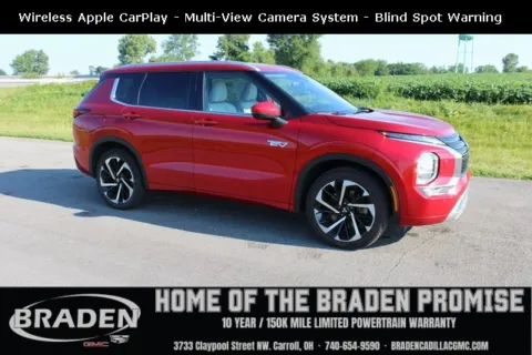 Red 2023 Mitsubishi Outlander PHEV SEL for sale in Carroll, OH