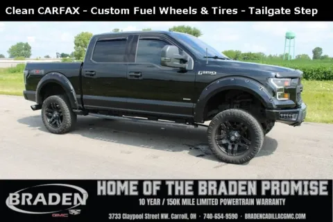 Black 2017 Ford F-150 XLT for sale in Carroll, OH