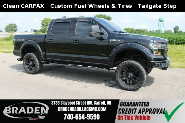 Black 2017 Ford F-150 XLT for sale in Carroll, OH