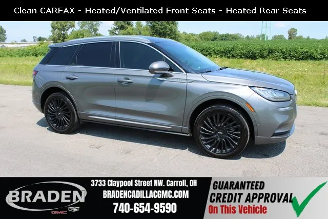 Gray 2022 Lincoln Corsair Reserve for sale in Carroll, OH