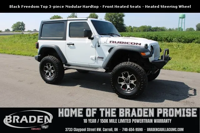 White 2020 Jeep Wrangler Rubicon for sale in Carroll, OH