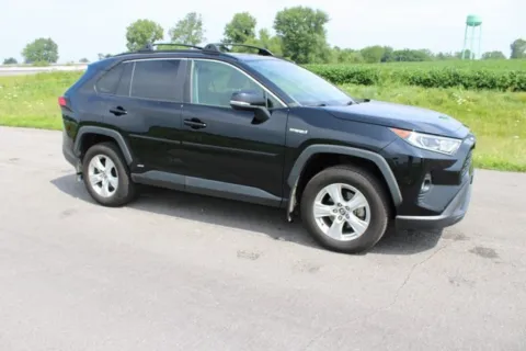 Green 2020 Toyota RAV4 Hybrid XLE for sale in Carroll, OH