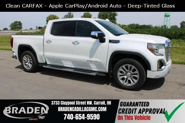 White 2019 GMC Sierra 1500 Denali for sale in Carroll, OH