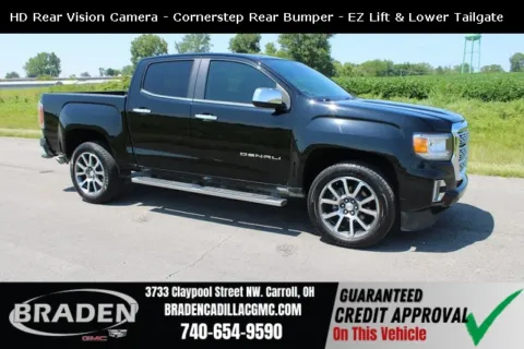 Black 2022 GMC Canyon Denali for sale in Carroll, OH