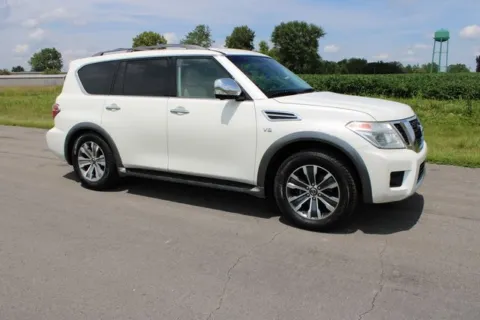 White 2017 Nissan Armada SL for sale in Carroll, OH