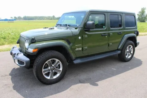 Another view of 2021 Jeep Wrangler Unlimited Sahara for sale in Carroll, OH at Braden Cadillac GMC