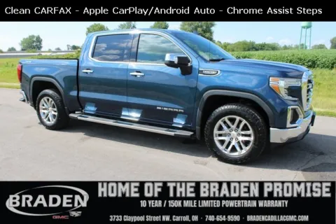 Blue 2019 GMC Sierra 1500 SLT for sale in Carroll, OH