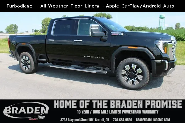 Black 2025 GMC Sierra 2500HD Denali for sale in Carroll, OH