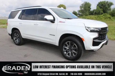 Blue 2023 Chevrolet Tahoe Z71 for sale in Carroll, OH